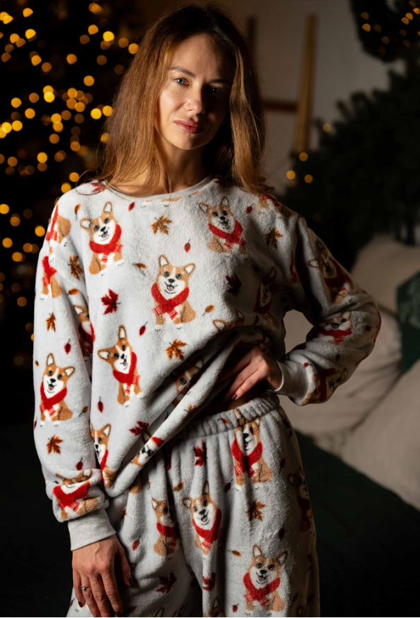 Піжама жіноча велсофт German Volf 25144 фото