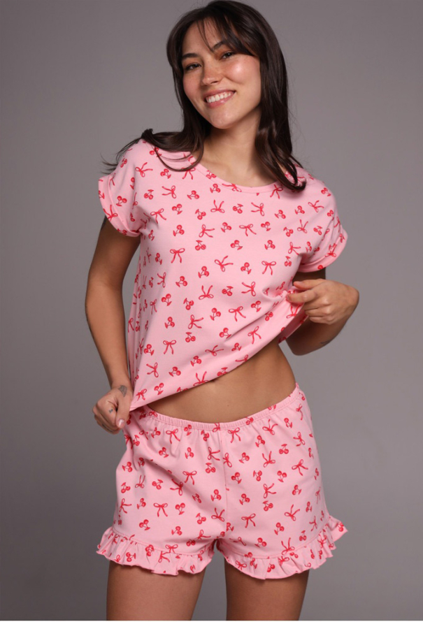 Пижама женская хлопок Сherry Bow German Volf 26021-26020 фото