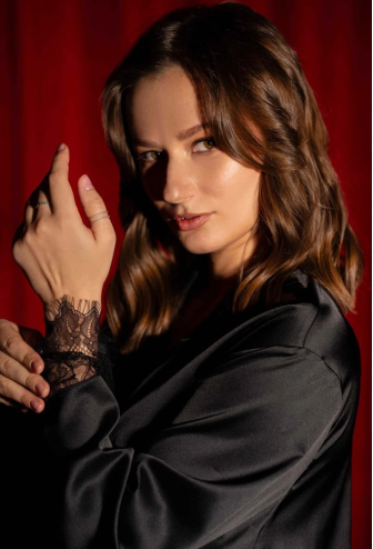 Пижама женская шелковая Дженифер German Volf 25149