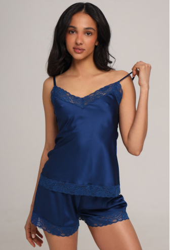 Пижама женская шелковая Fialka German Volf 25156