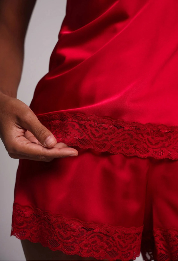 Піжама жіноча шовкова Fialka German Volf 25158 фото