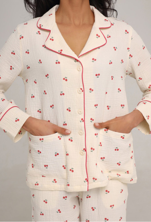 Пижама женская муслиновая My Cherry German Volf 26004 фото