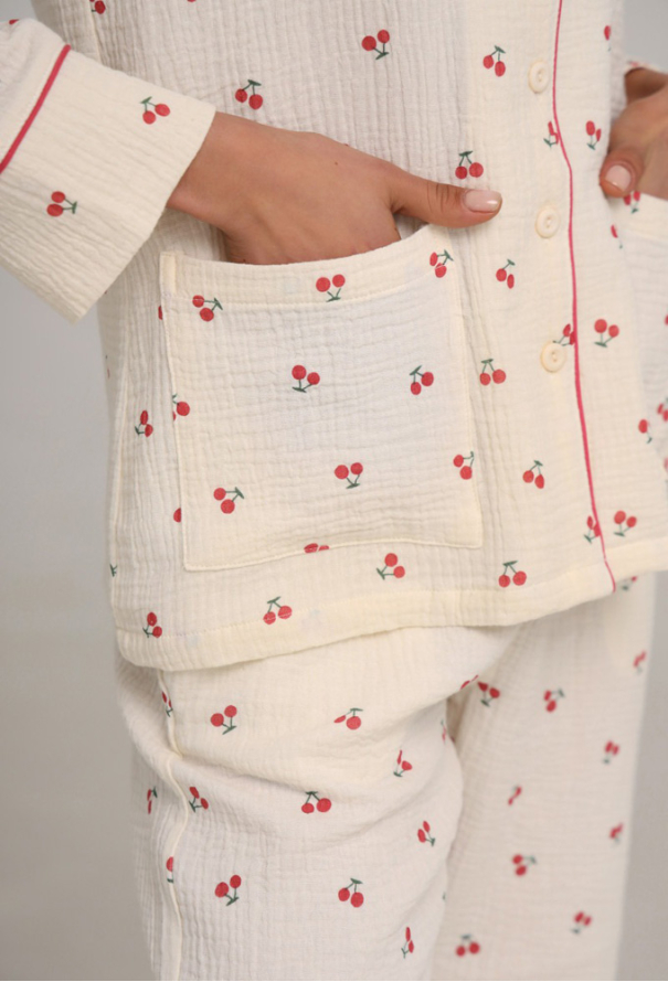 Пижама женская муслиновая My Cherry German Volf 26004 фото