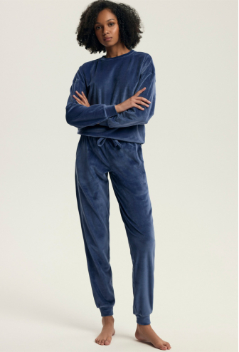 Піжама жіноча велюрова Delanie Henderson Ladies 43722GR