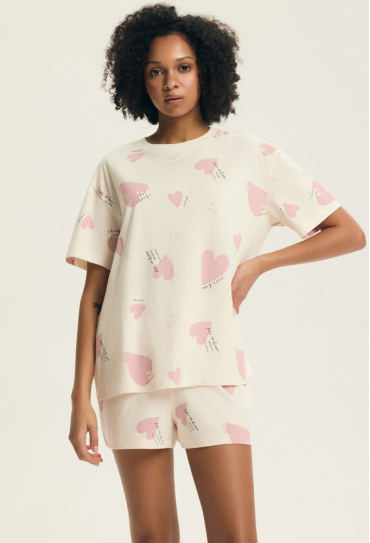 Пижама женская хлопок Elain Henderson Ladies 44498JR