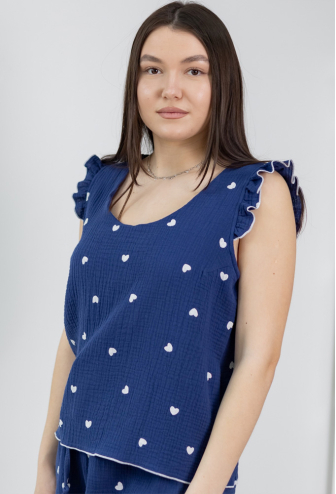 Піжама жіноча муслінова JeJe 5152