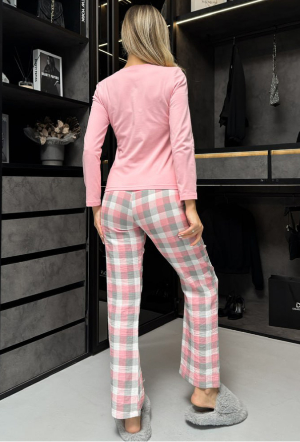 Пижама женская муслиновая Julia Ulich 18-11R фото