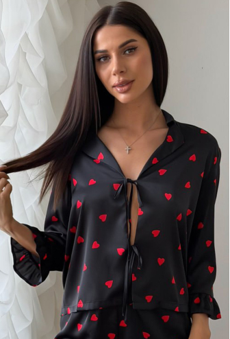 Піжама жіноча шовкова Julia Ulich 394-1