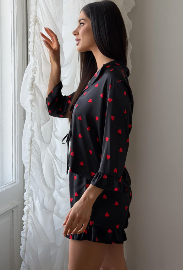 Піжама жіноча шовкова Julia Ulich 394-1 фото