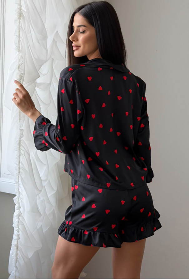 Піжама жіноча шовкова Julia Ulich 394-1 фото