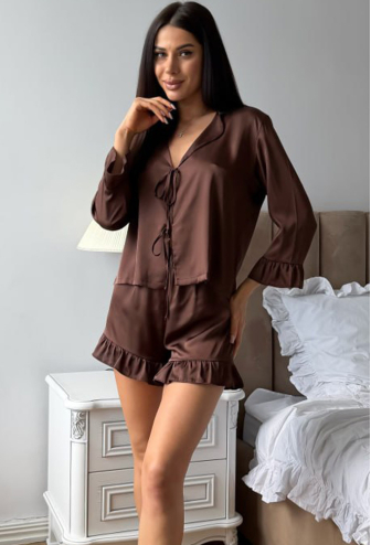 Піжама жіноча шовкова Julia Ulich 394-3