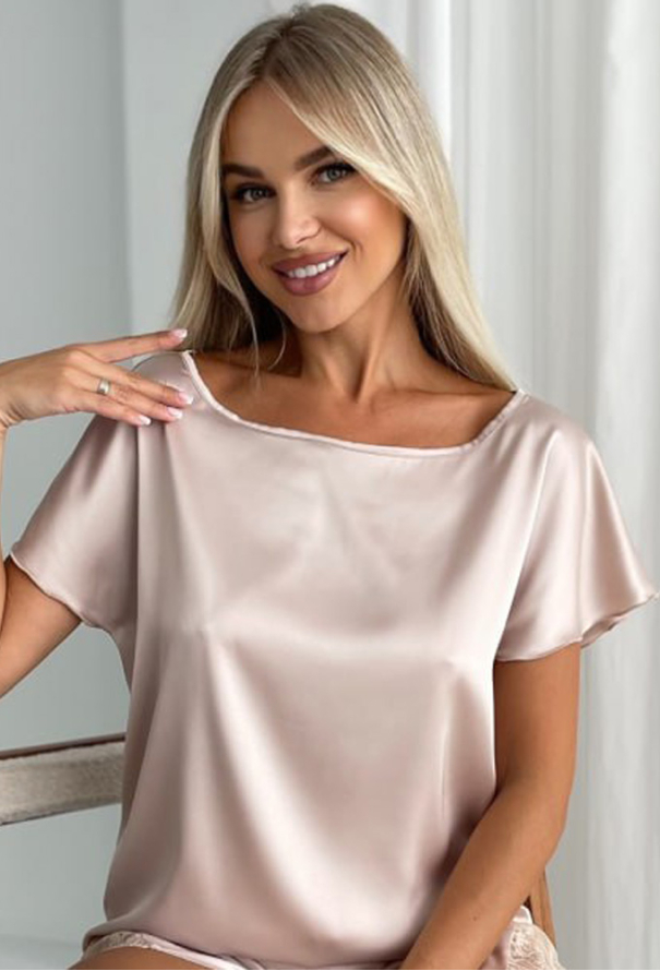 Піжама жіноча шовкова Julia Ulich 6900-71 фото