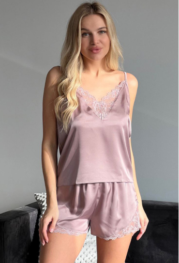 Піжама жіноча шовкова Julia Ulich 7008-3