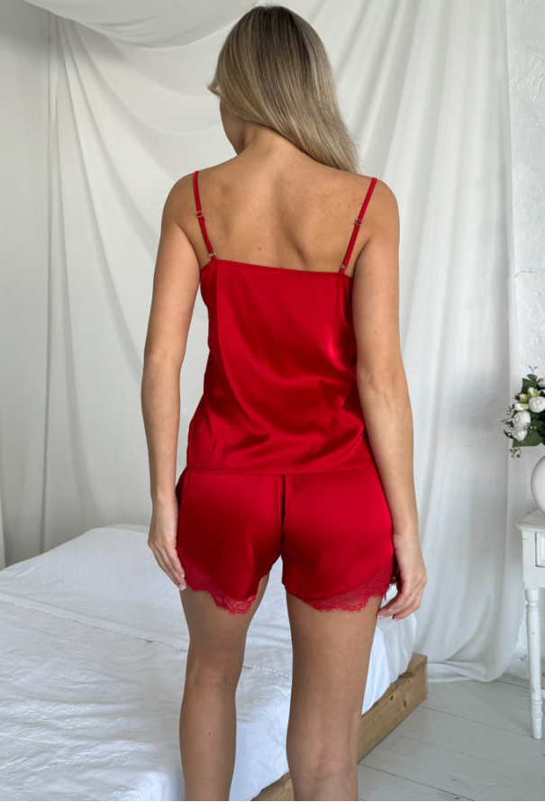 Піжама жіноча шовкова Julia Ulich 7008-38 фото