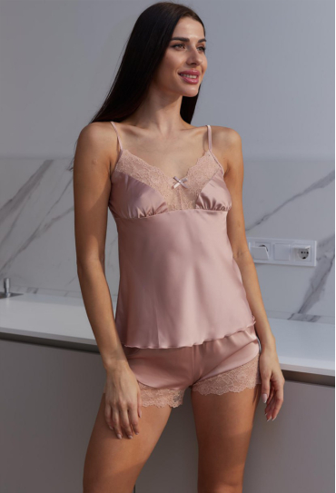 Піжама жіноча шовкова Julia Ulich 7011-33