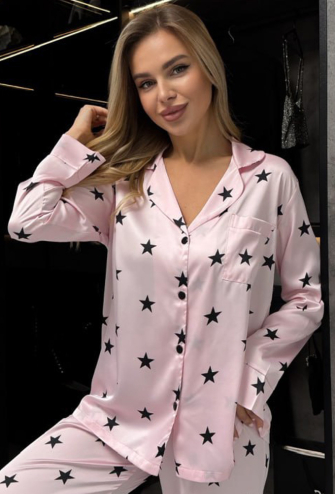 Піжама жіноча шовкова Julia Ulich 9026-17