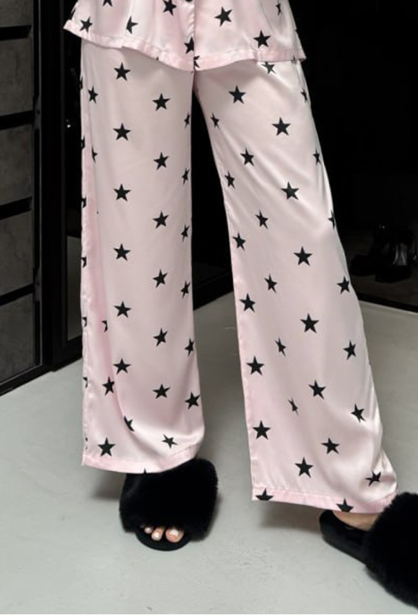 Пижама женская шелковая Julia Ulich 9026-17 фото