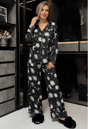 Пижама женская шелковая Julia Ulich 9026-18