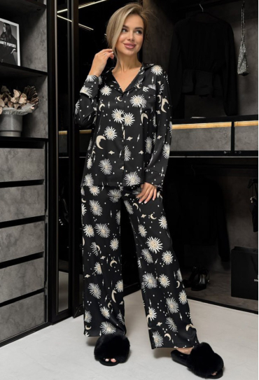 Пижама женская шелковая Julia Ulich 9026-18