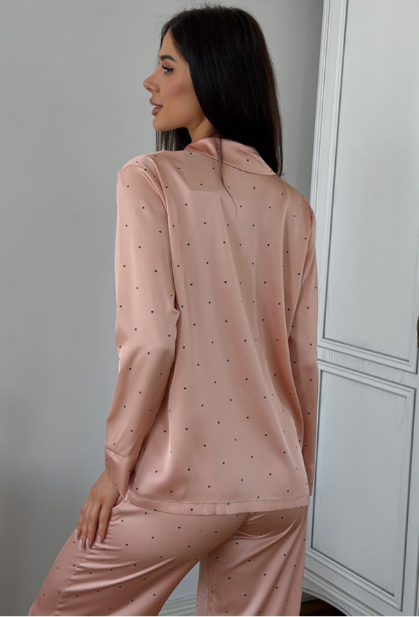 Пижама женская шелковая Julia Ulich 394-4 фото