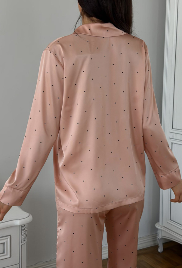 Пижама женская шелковая Julia Ulich 394-4 фото