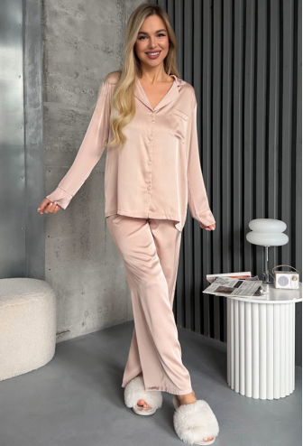 Піжама жіноча шовкова Julia Ulich 9026-71