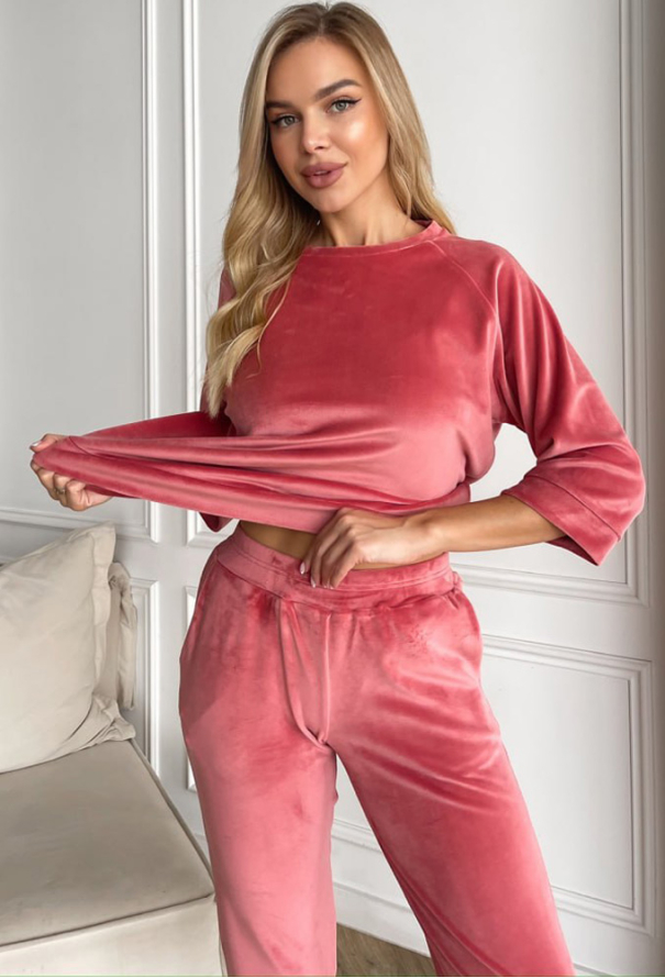 Костюм женский велюровый Julia Ulich КШ1-48 фото