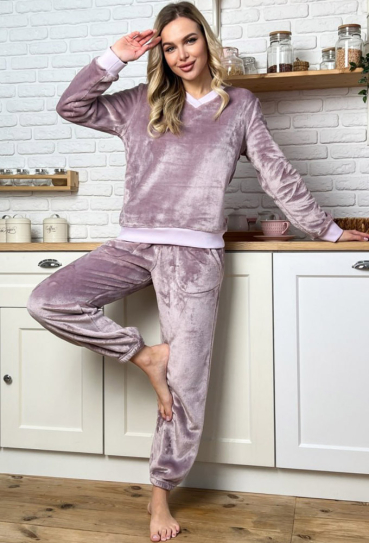 Піжама жіноча плюшева Julia Ulich 18-09BZ