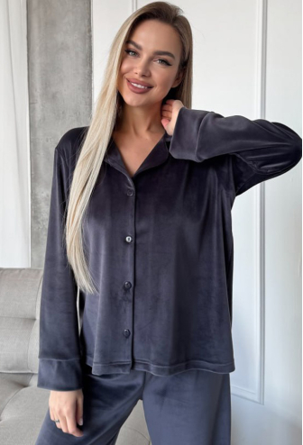 Піжама жіноча велюрова Ніколь Julia Ulich 18-02GF