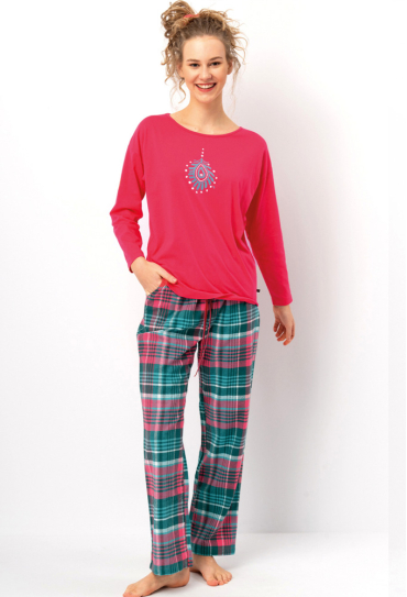 Піжама жіноча фланелева Key LNS 420 B25-4