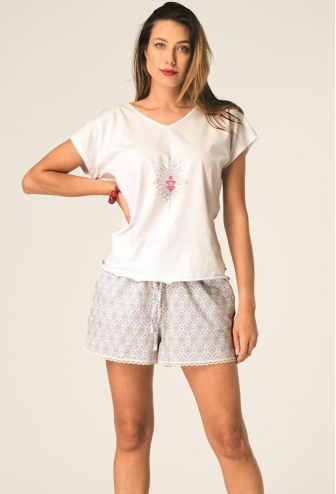 Піжама жіноча бавовна Key LNS 500 A26