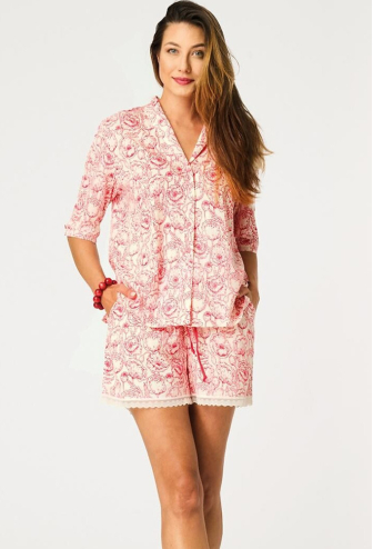 Піжама жіноча бавовна Key LNS 564 A26