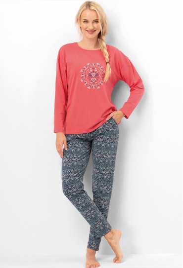 Піжама жіноча бавовна Key LNS 703 B25