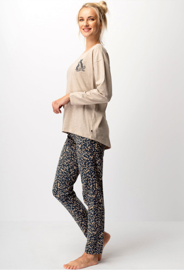 Пижама женская хлопок Key LNS 707-4 фото