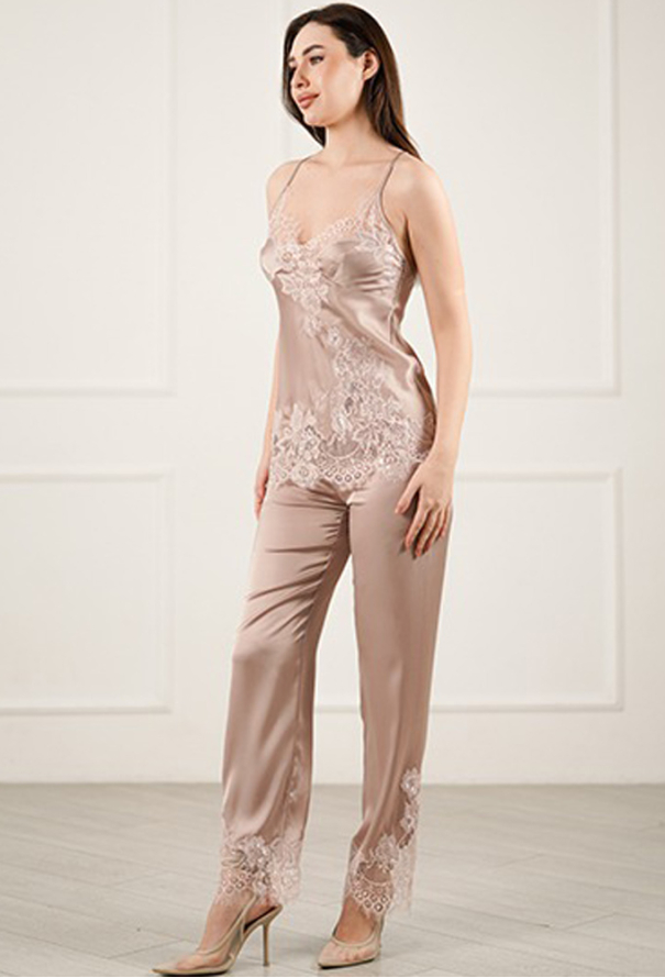 Пижама женская шелковая Abu Dhabi Komilfo 7045/3 3226/2 фото