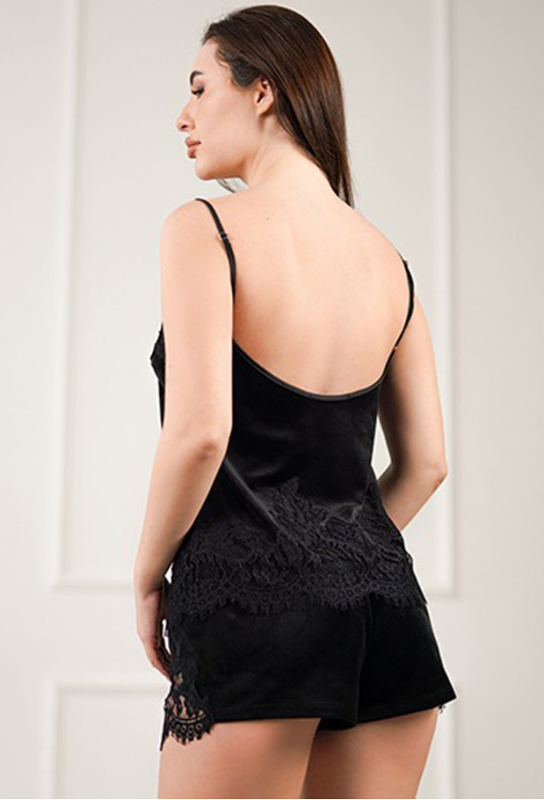 Піжама жіноча велюрова Saalbach Komilfo 7042/3 фото