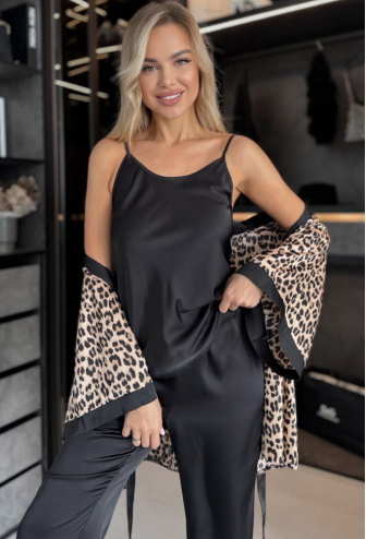 Піжама жіноча комплект шовк Julia Ulich 1705-2