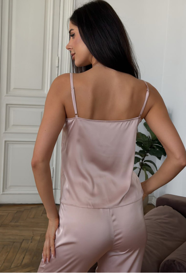 Пижама женская комплект шелк Julia Ulich 1805-71 фото