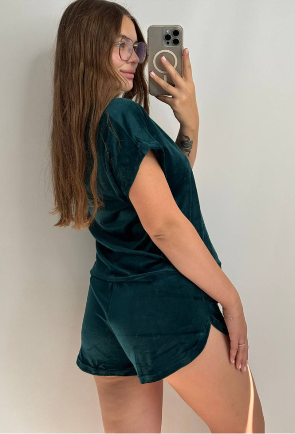 Піжама жіноча  комплект велюр V.Velika 145-23IZ фото