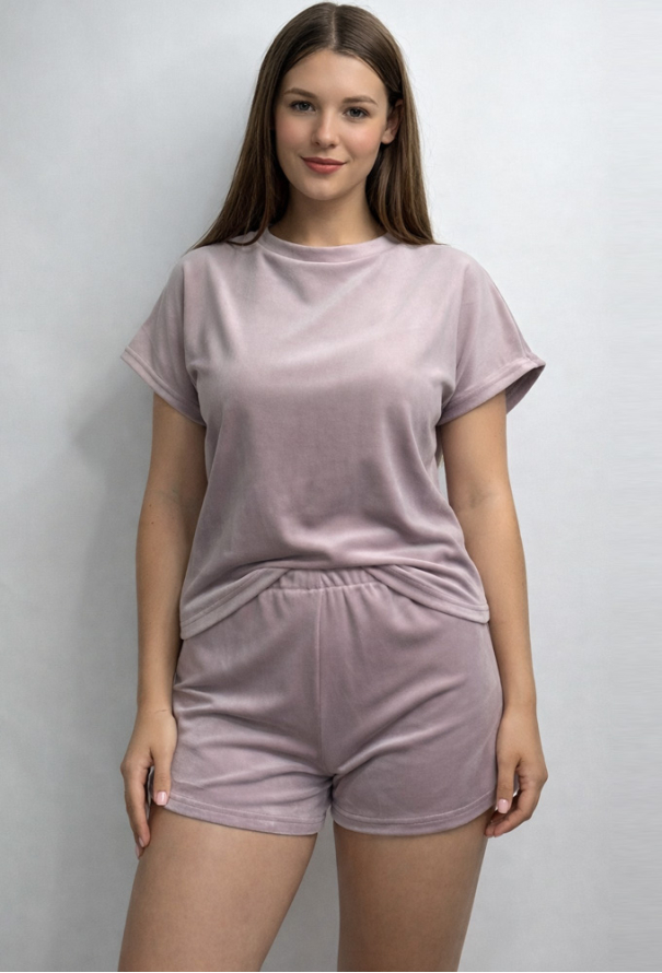 Піжама жіноча  комплект велюр V.Velika 145-23PD2 фото