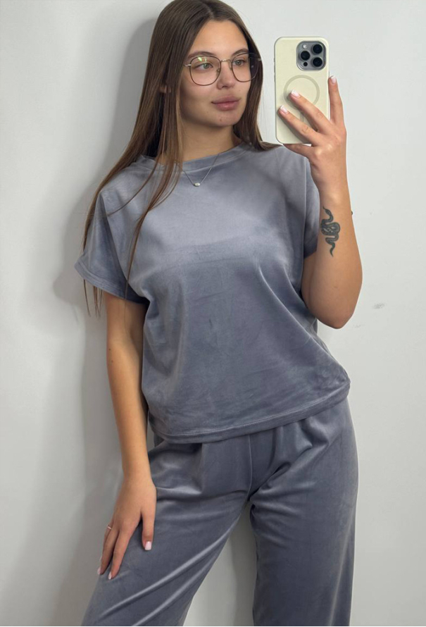 Піжама жіноча  комплект велюр V.Velika 145-23S фото