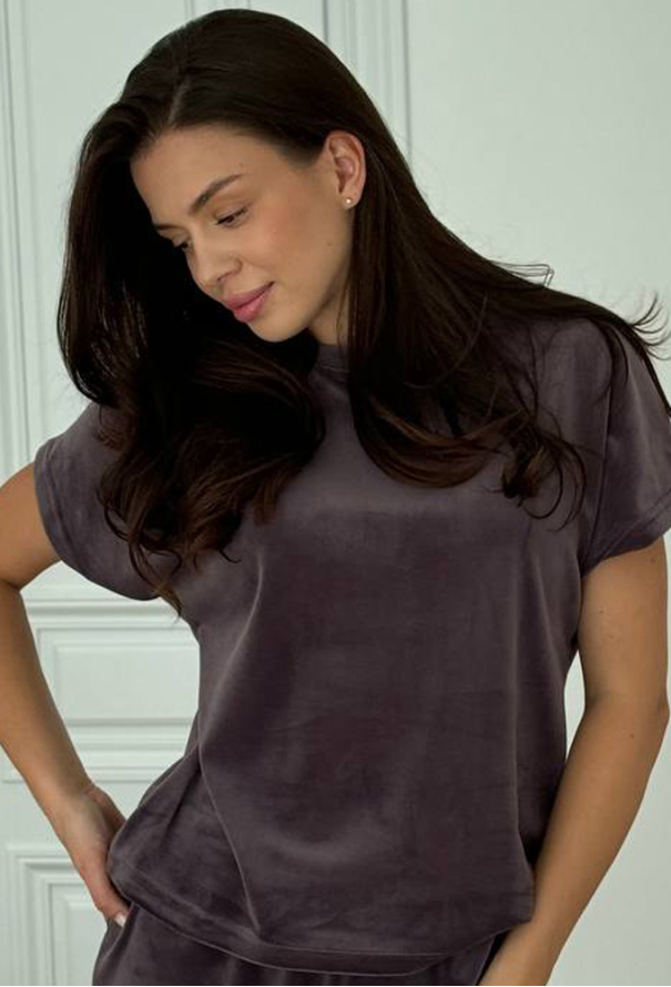 Піжама жіноча  комплект велюр V.Velika 145-23TSH фото