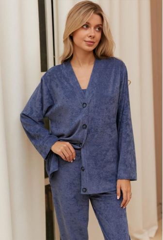 Піжама жіноча комплект велюр Velour Your Touch VL-9000B
