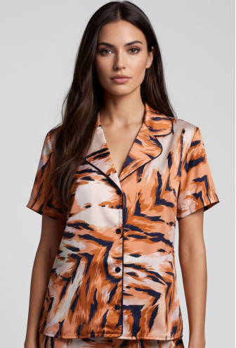 Пижама женская шелковая Enigma Leinle 1931-65038