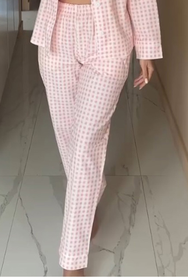 Пижама женская фланелевая LoomLine 13-52PK фото