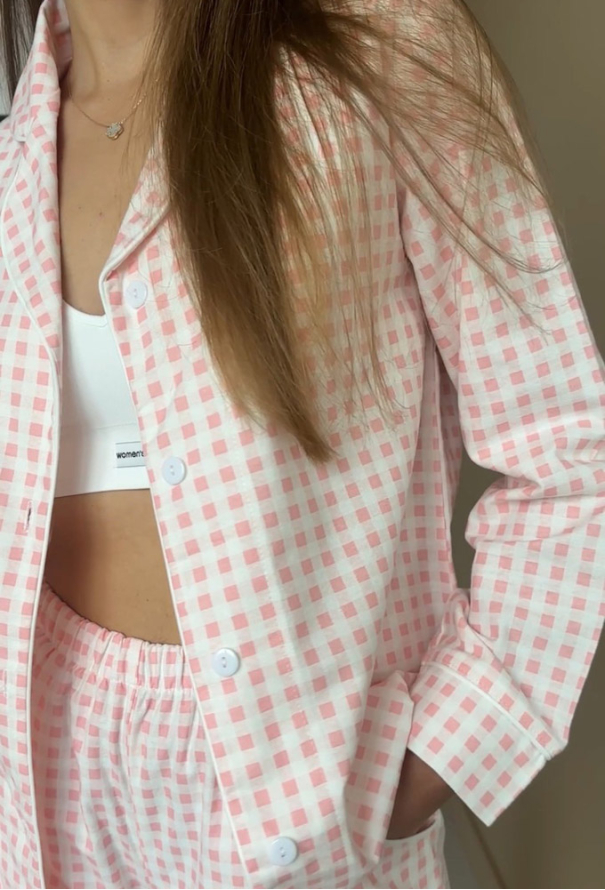 Пижама женская фланелевая LoomLine 13-52PK фото