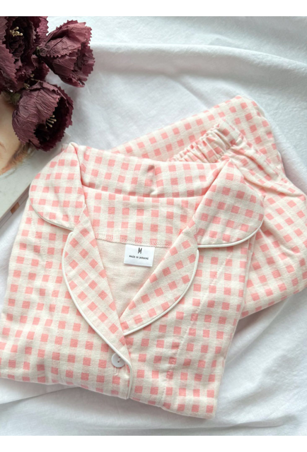 Пижама женская фланелевая LoomLine 13-52PK фото