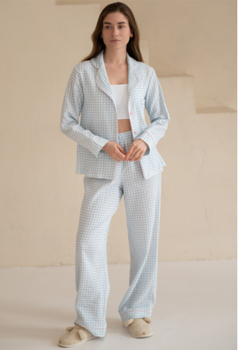 Пижама женская муслиновая LoomLine 13-63BK