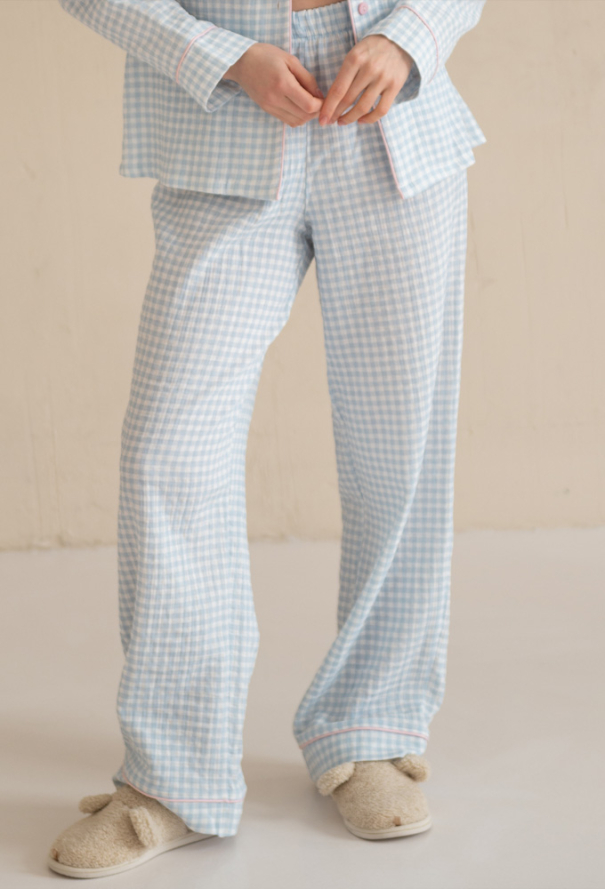 Пижама женская муслиновая LoomLine 13-63BK фото