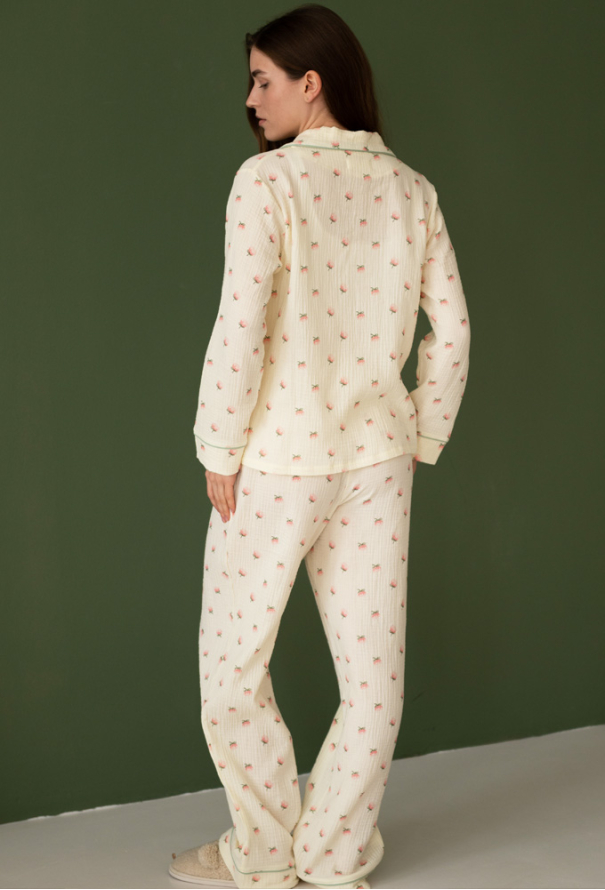 Пижама женская муслиновая LoomLine 13-63Т фото